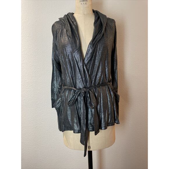 juicy couture, sparkly open cardigan, medium - Picture 1 of 10